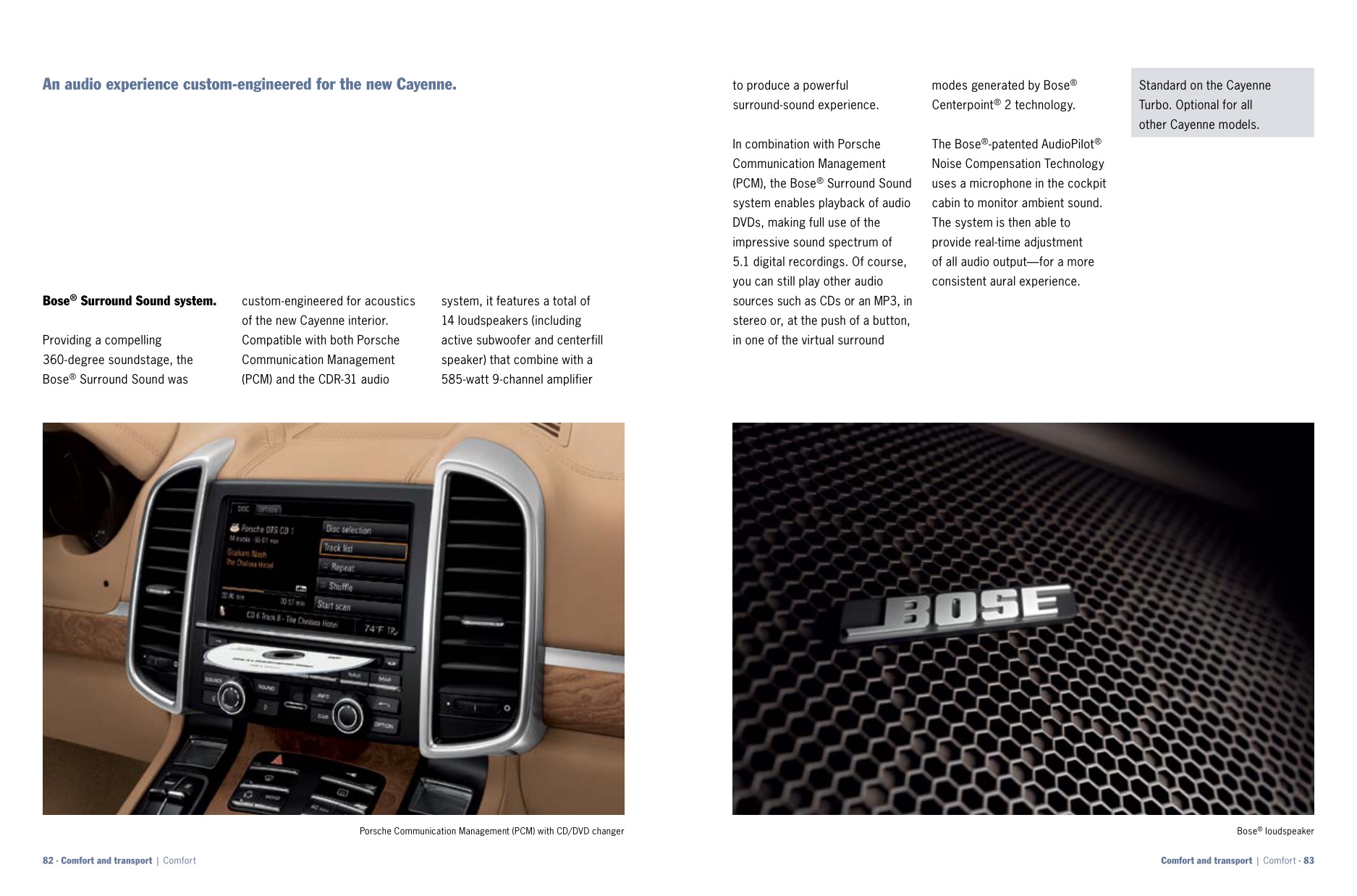 2011 Porsche Cayenne Brochure Page 48